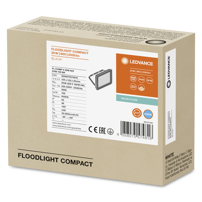 LED reflektor 20W IP65 6500K 100° – vonkajšie LED svietidlo LEDVANCE