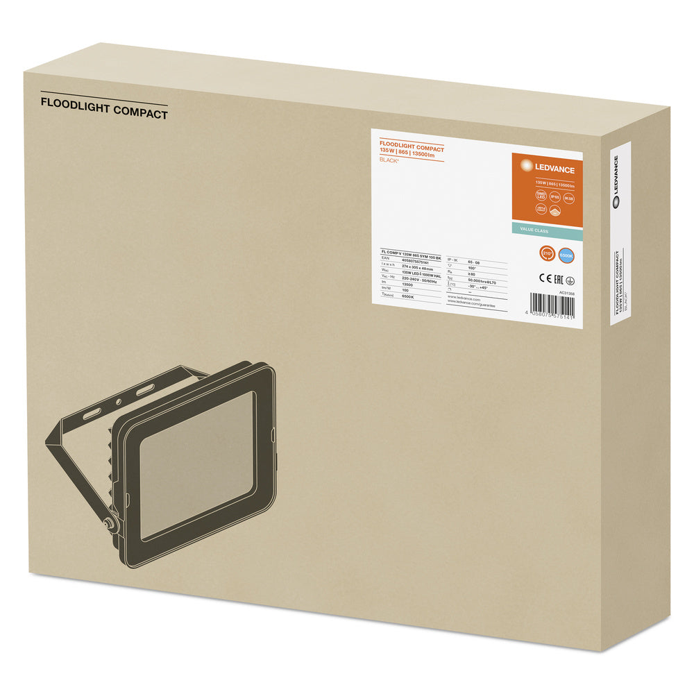 LED reflektor 135W IP65 6500K 100° – vonkajšie LED svietidlo LEDVANCE