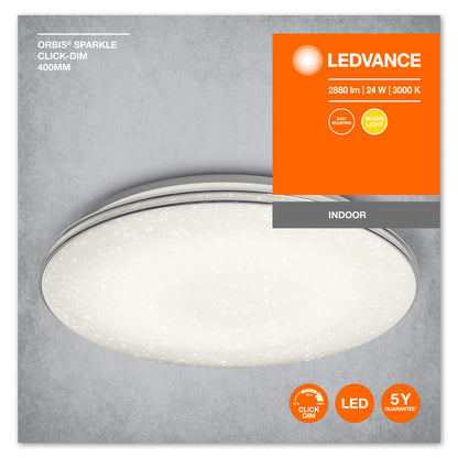 LED stropné svietidlo 24W IP20 3000K 120° – stropné LED svietidlo LEDVANCE
