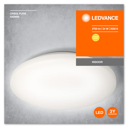 LED stropné svietidlo 24W IP20 3000K 120° – stropné LED svietidlo LEDVANCE