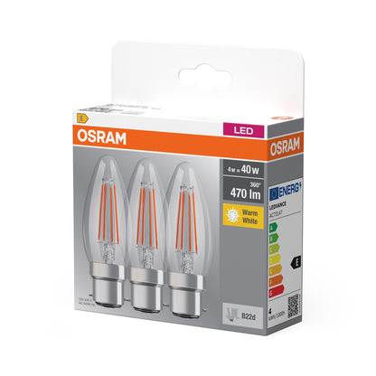 LED stropné svietidlo 4W IP20 2700K 300° – stropné LED svietidlo OSRAM
