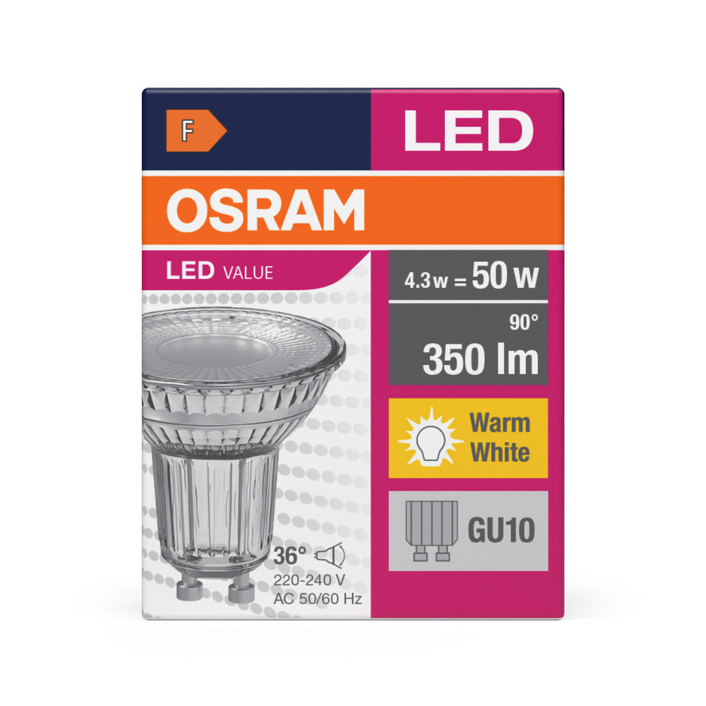 LED downlight 4.3W IP20 2700K 36° – zápustné LED svietidlo OSRAM
