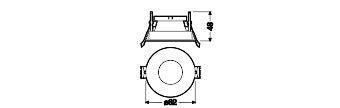 LED stropné svietidlo 001W – stropné LED svietidlo LEDVANCE