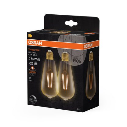LED stropné svietidlo 6.5W IP20 2400K 300° – stropné LED svietidlo OSRAM