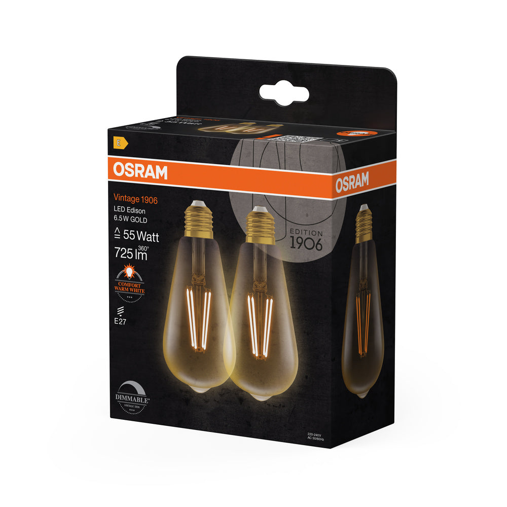 LED stropné svietidlo 6.5W IP20 2400K 300° – stropné LED svietidlo OSRAM