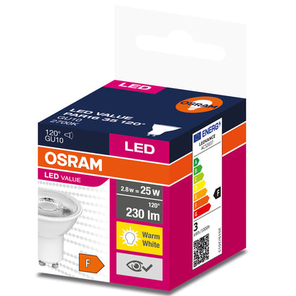 LED downlight 2.8W IP20 2700K 120° – zápustné LED svietidlo OSRAM