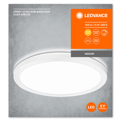 LED stropné svietidlo 15W IP20 3000K 110° – stropné LED svietidlo LEDVANCE