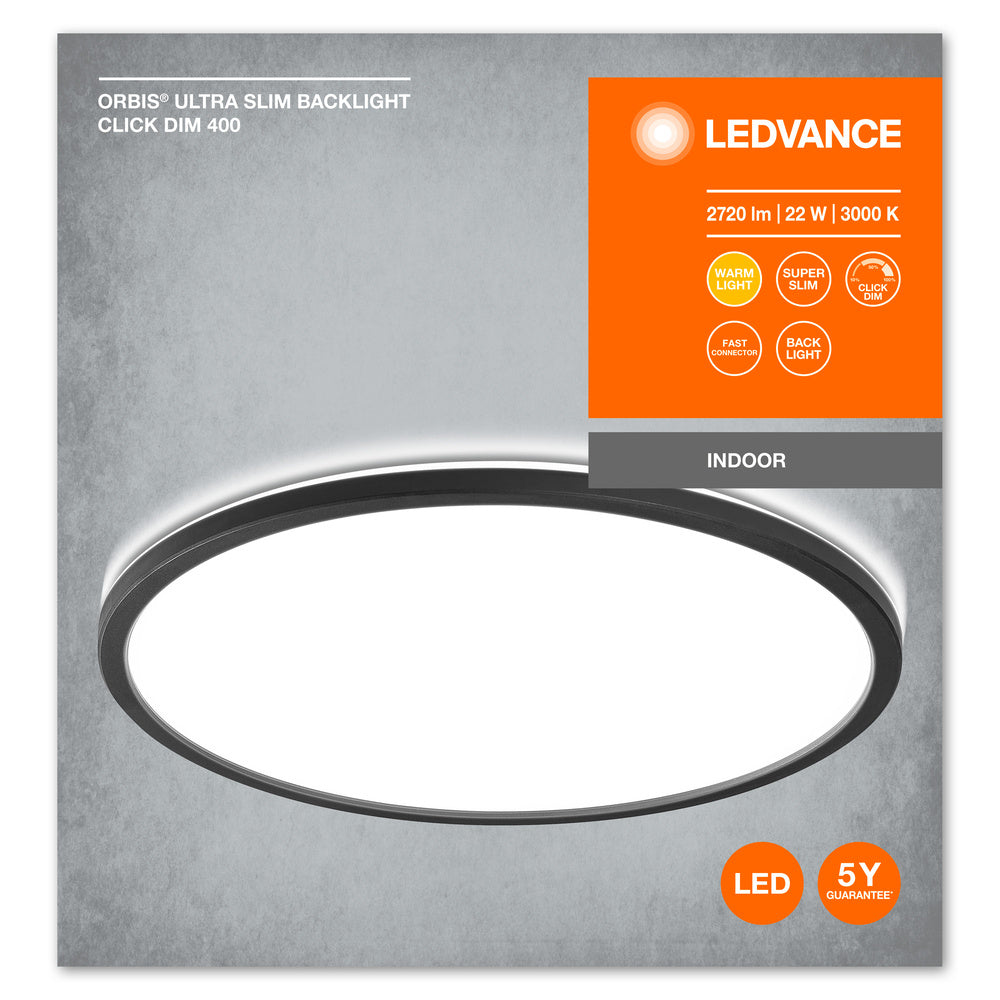 LED stropné svietidlo 22W IP20 3000K 110° – stropné LED svietidlo LEDVANCE
