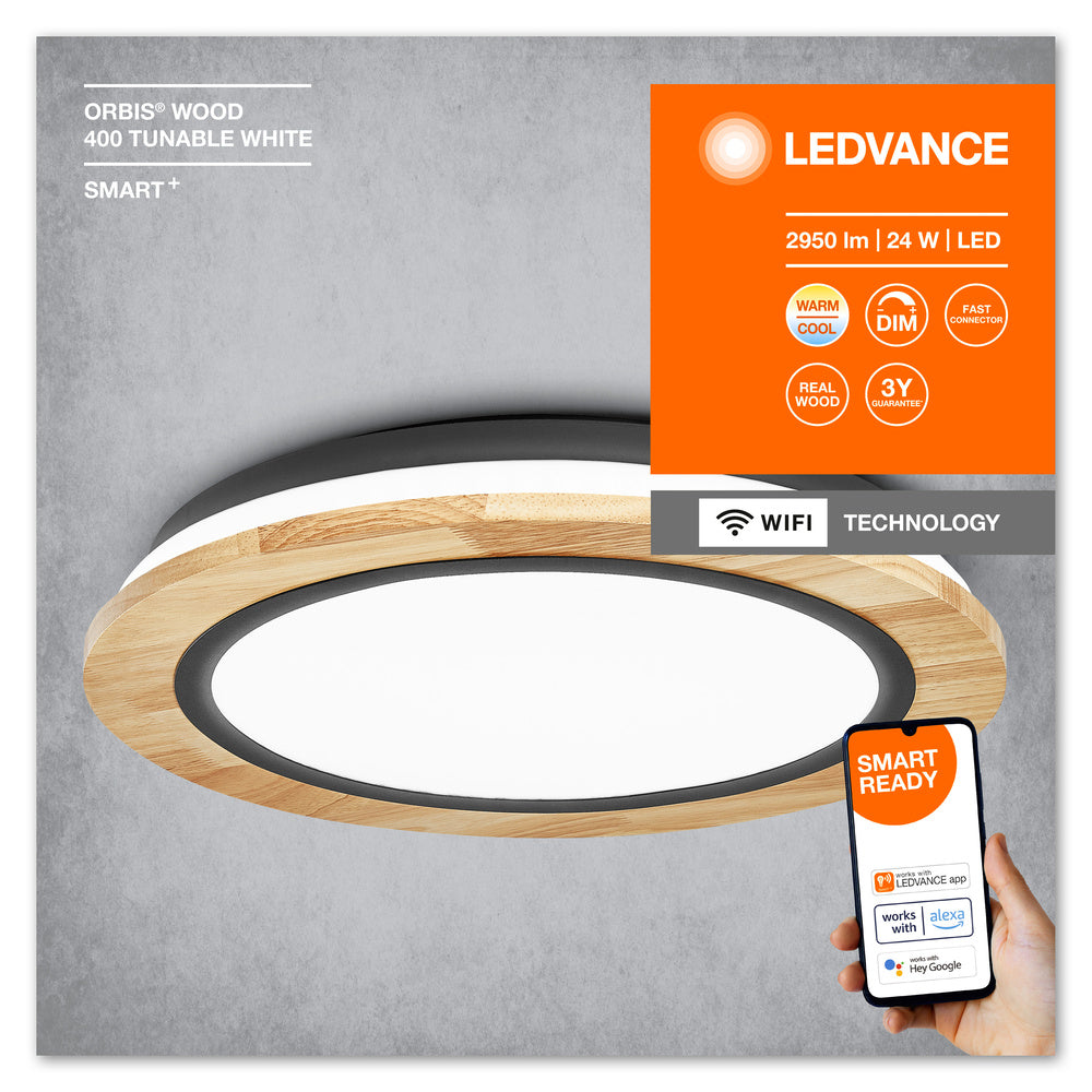 LED stropné svietidlo 24W IP20 6500K 360° – stropné LED svietidlo LEDVANCE