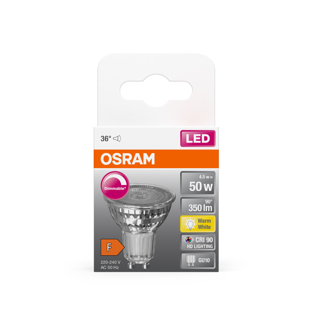 LED downlight 4.5W IP20 2700K 36° – zápustné LED svietidlo OSRAM
