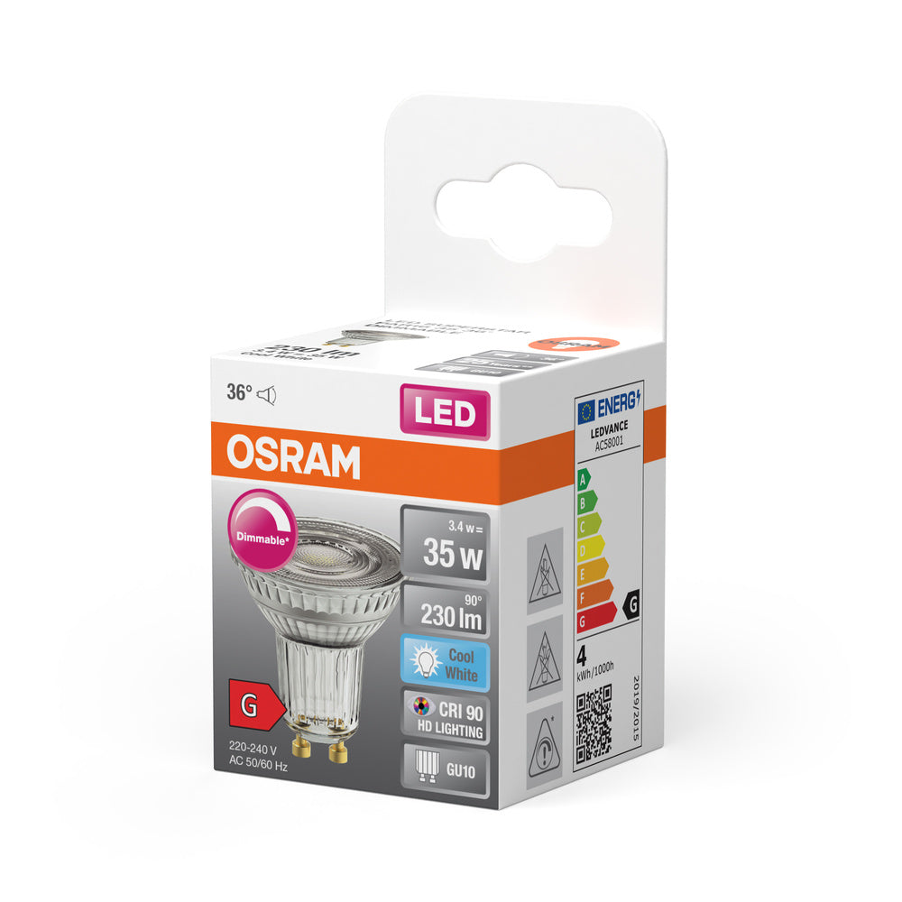 LED downlight 3.4W IP20 4000K 36° – zápustné LED svietidlo OSRAM