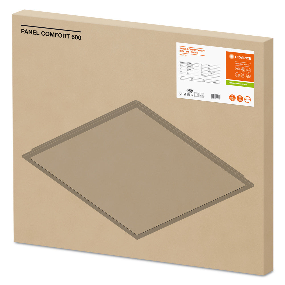 LED panel 28W IP40 4000K 110° – LED stropný panel LEDVANCE