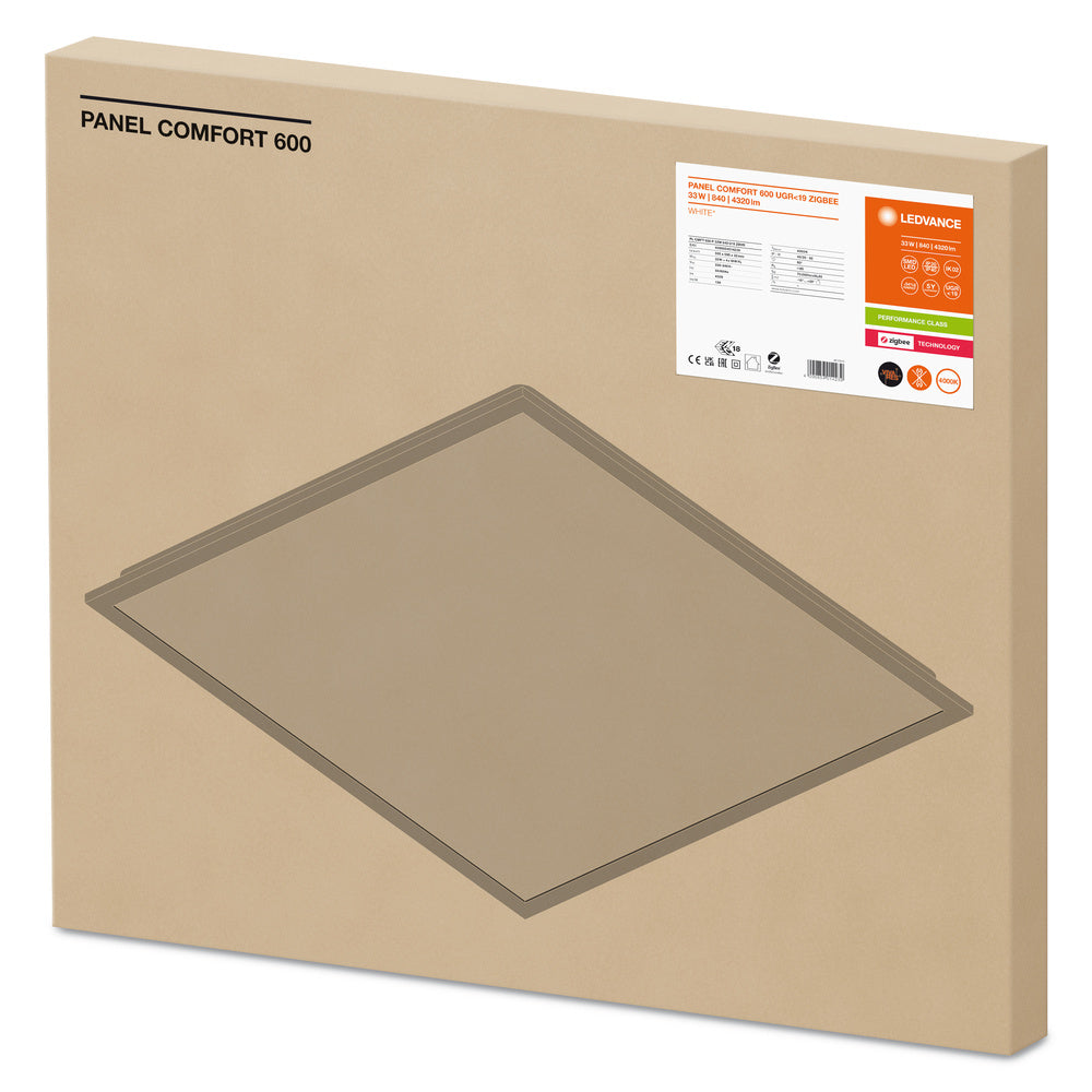 LED panel 33W IP40 4000K 90° – LED stropný panel LEDVANCE