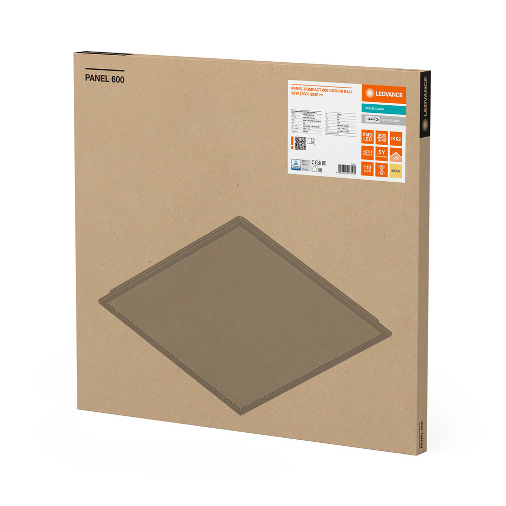 LED panel 33W IP40 3000K 90° – LED stropný panel LEDVANCE