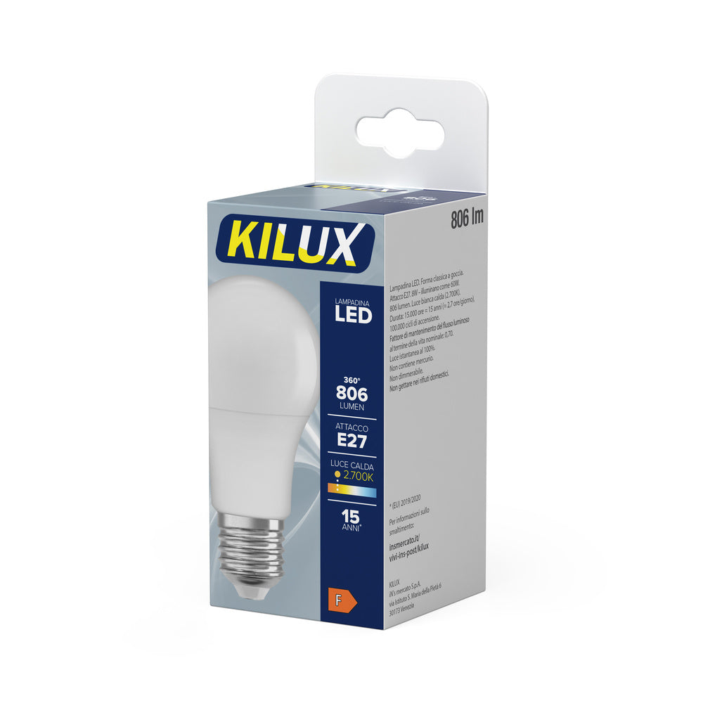 LED stropné svietidlo 8W IP20 2700K 150° – stropné LED svietidlo KILUX