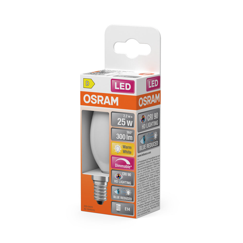 LED stropné svietidlo 2.2W IP20 2700K 300° – stropné LED svietidlo OSRAM