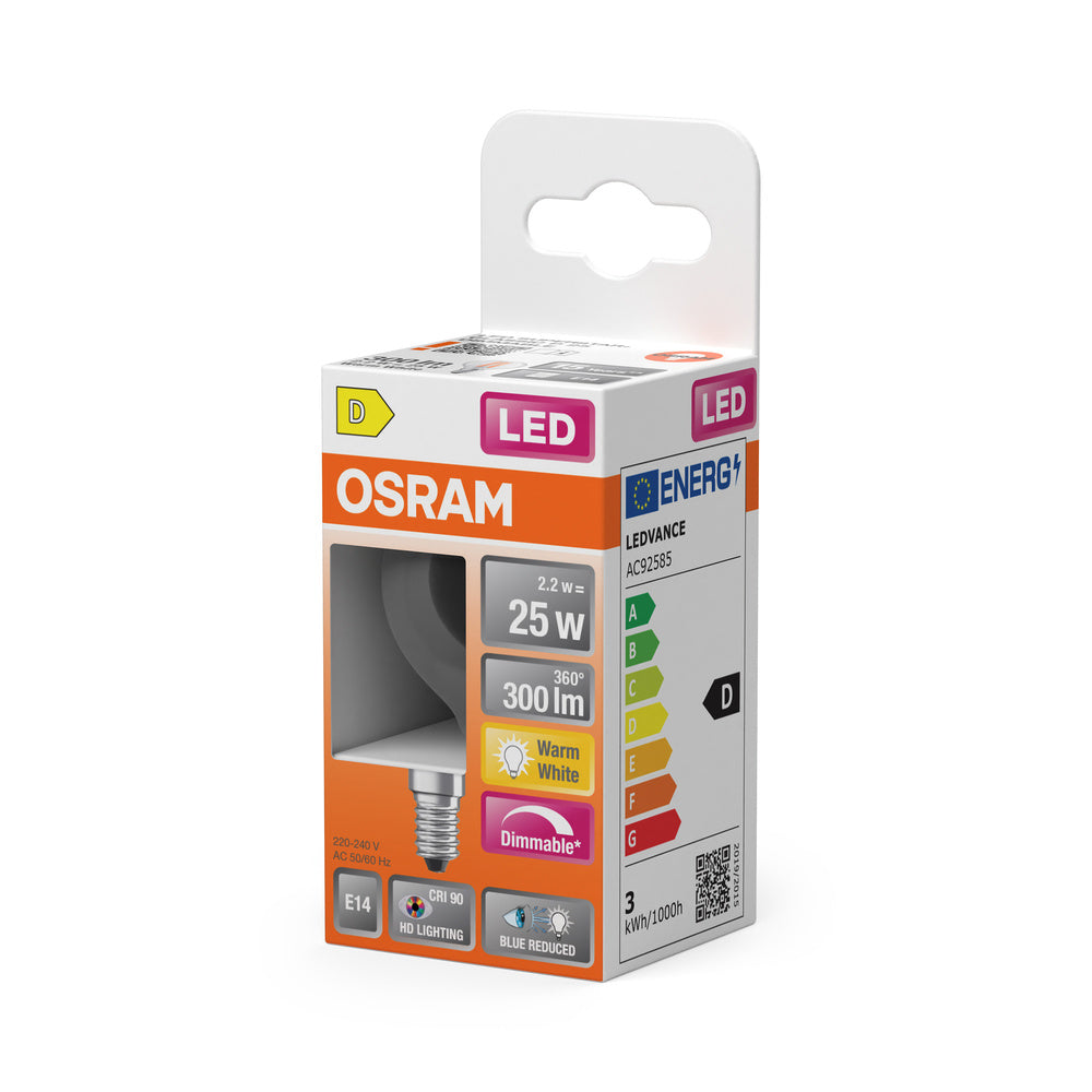 LED stropné svietidlo 2.2W IP20 2700K 300° – stropné LED svietidlo OSRAM