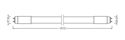 LED lineárne svietidlo 23W IP20 6500K 190° – lineárne LED svietidlo LEDVANCE
