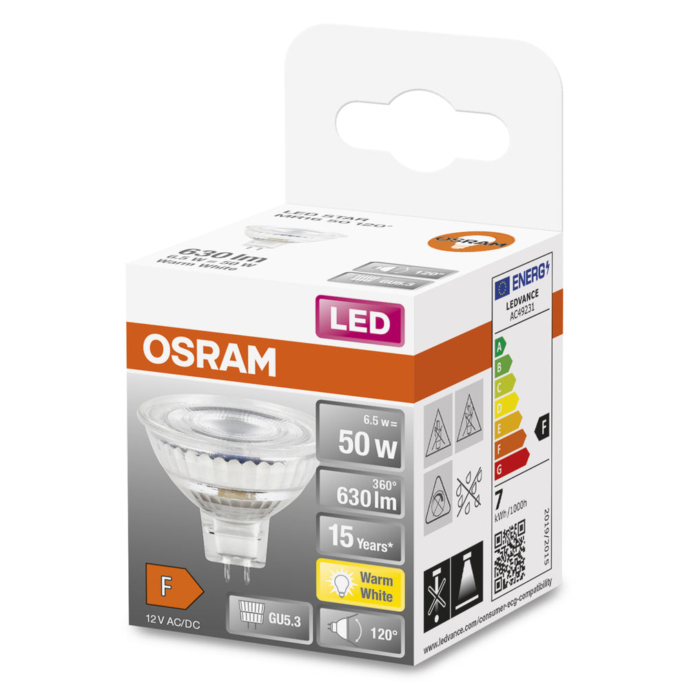 LED stropné svietidlo 6.5W IP20 2700K 120° – stropné LED svietidlo OSRAM