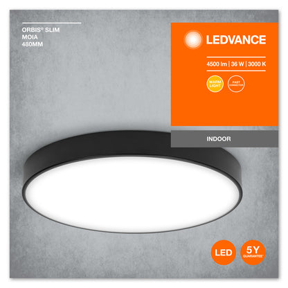 LED stropné svietidlo 36W IP20 3000K 120° – stropné LED svietidlo LEDVANCE
