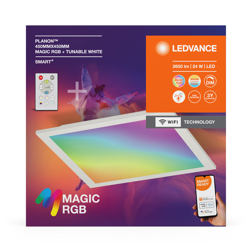 LED panel 24W IP20 6500K 120° – LED stropný panel LEDVANCE