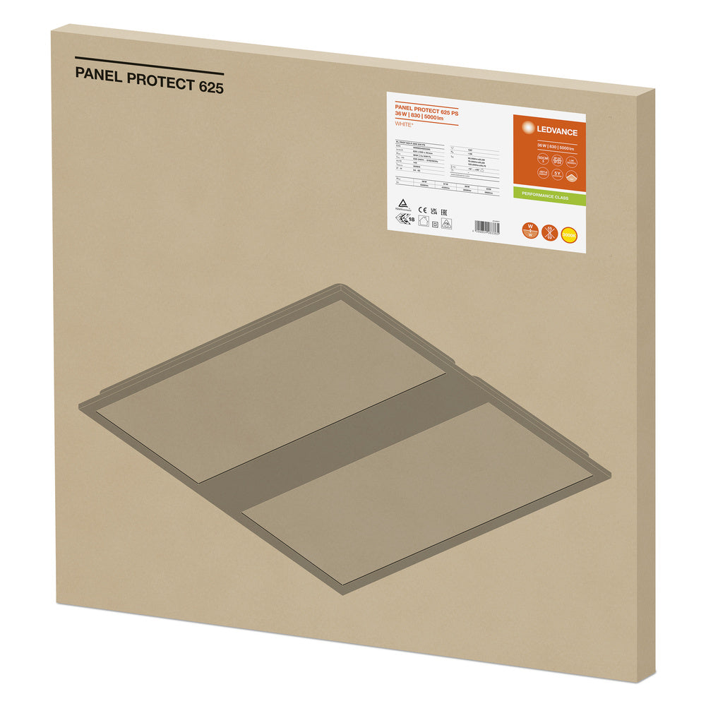 LED panel 36W IP54 3000K 120° – LED stropný panel LEDVANCE