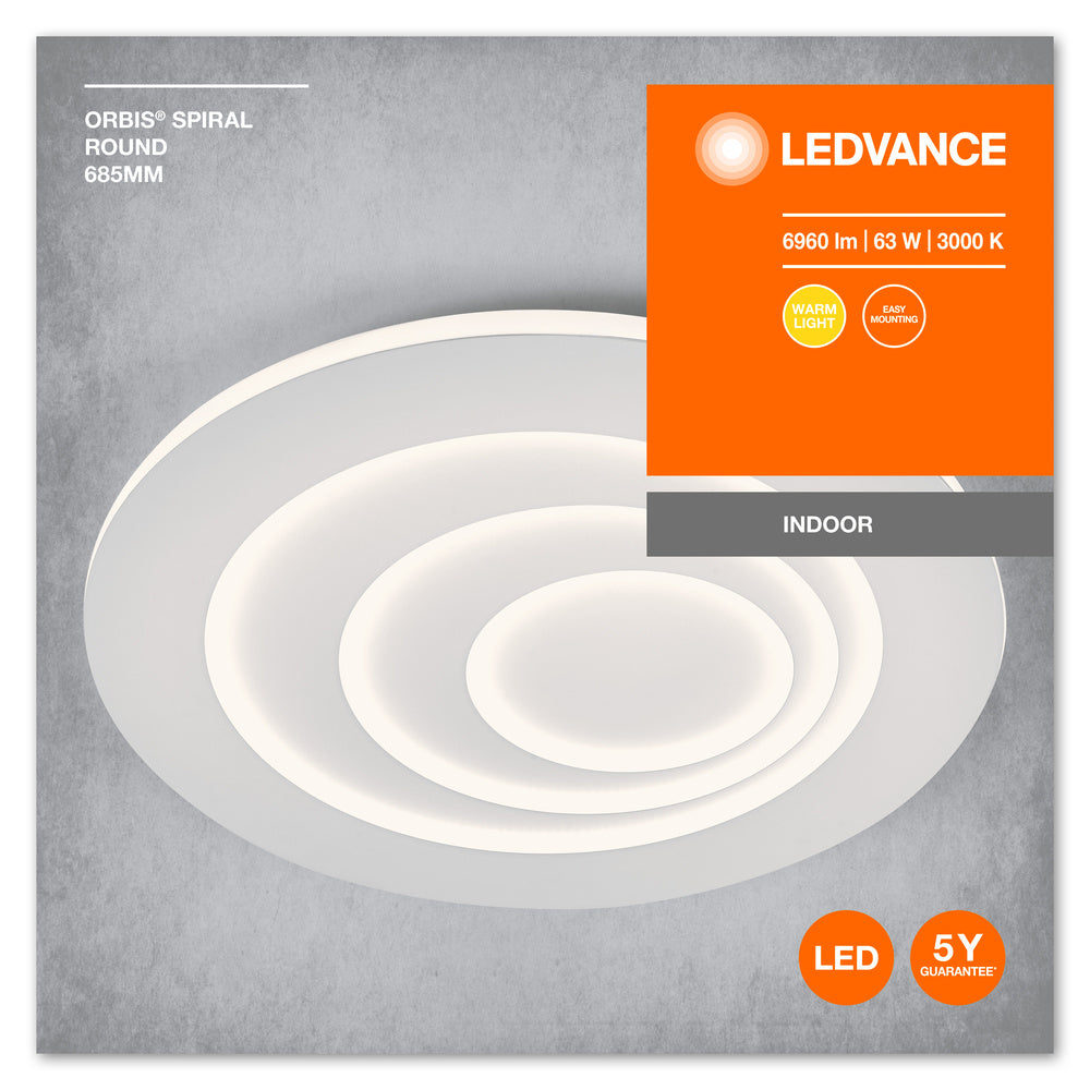 LED stropné svietidlo 63W IP20 3000K – stropné LED svietidlo LEDVANCE