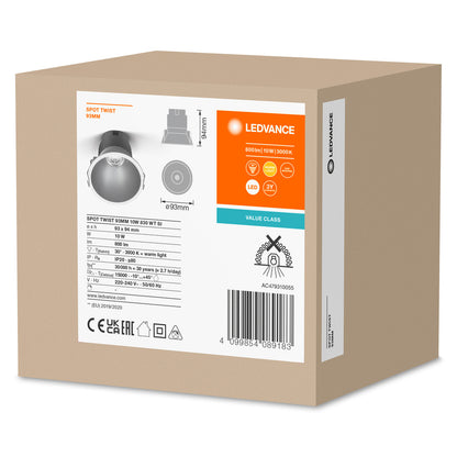 LED stropné svietidlo 10W IP20 3000K 30° – stropné LED svietidlo LEDVANCE