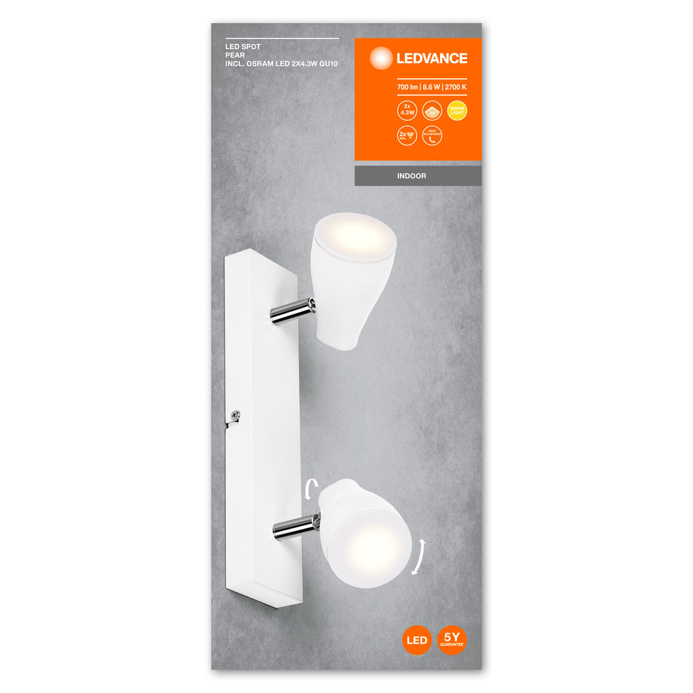 LED downlight 8.60W IP20 2700K 36° – zápustné LED svietidlo LEDVANCE