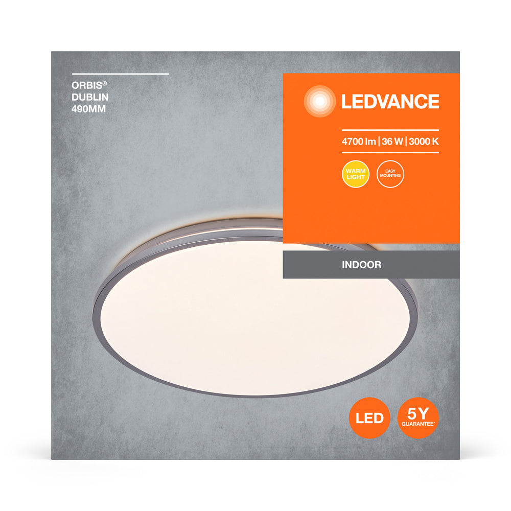 LED stropné svietidlo 36W IP20 3000K 120° – stropné LED svietidlo LEDVANCE