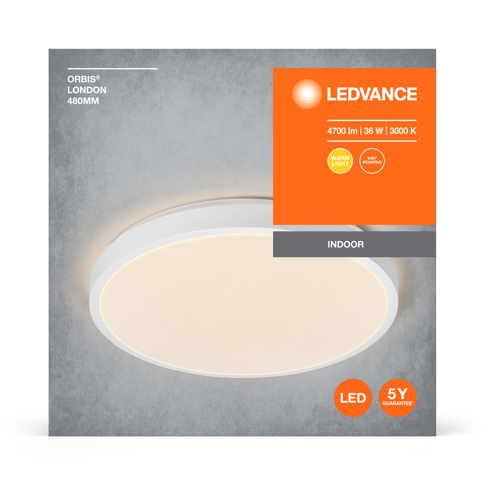 LED stropné svietidlo 36W IP20 3000K 120° – stropné LED svietidlo LEDVANCE