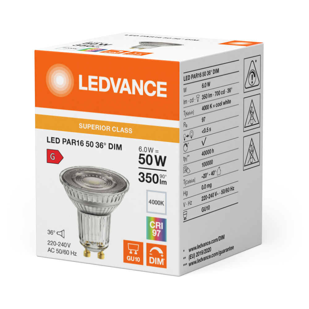 LED downlight 6W IP20 4000K 36° – zápustné LED svietidlo LEDVANCE