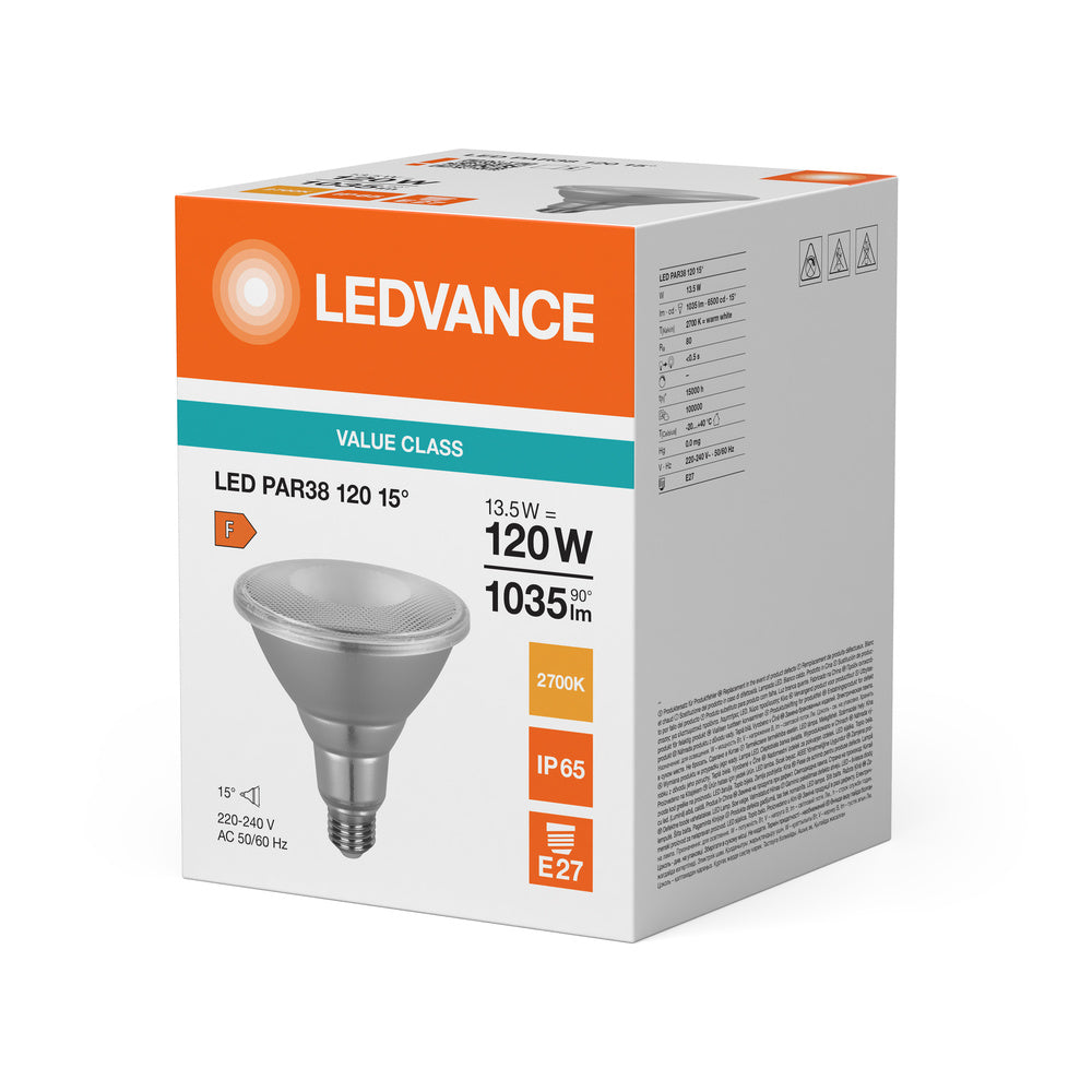 LED stropné svietidlo 13.5W IP65 2700K 15° – stropné LED svietidlo LEDVANCE