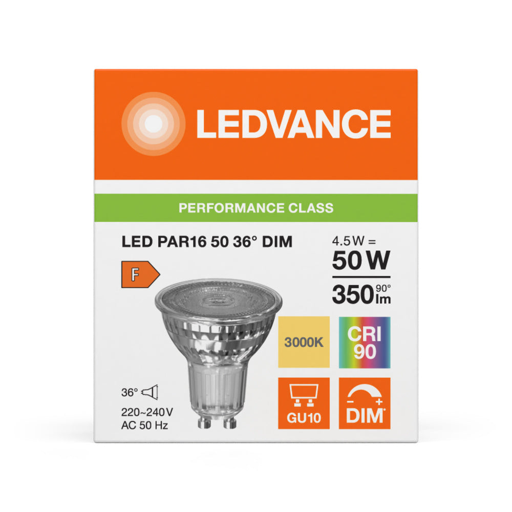 LED downlight 4.5W IP20 3000K 36° – zápustné LED svietidlo LEDVANCE