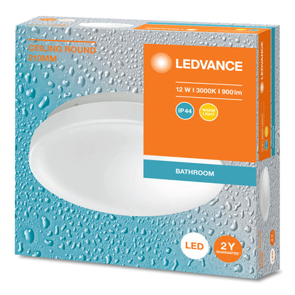 LED stropné svietidlo 12W IP44 3000K 120° – stropné LED svietidlo LEDVANCE