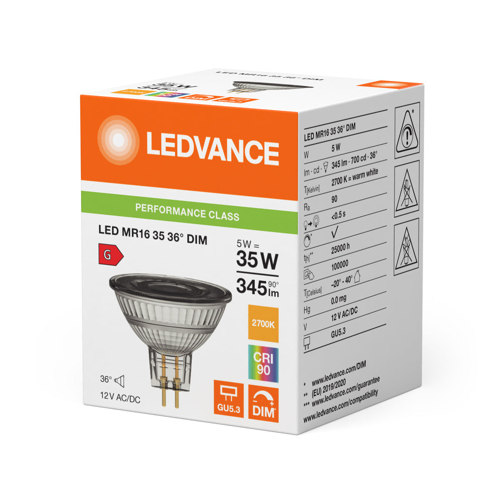 LED stropné svietidlo 5W IP20 2700K 36° – stropné LED svietidlo LEDVANCE