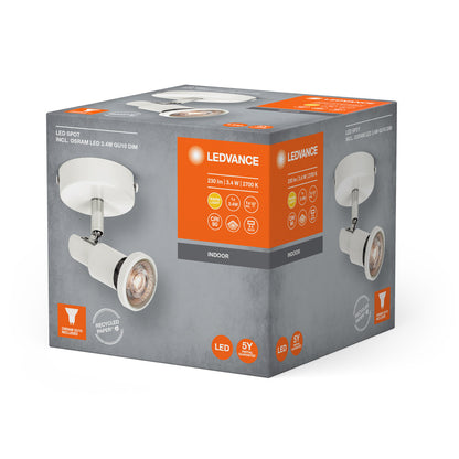 LED stropné svietidlo 3.40W IP20 2700K 36° – stropné LED svietidlo LEDVANCE
