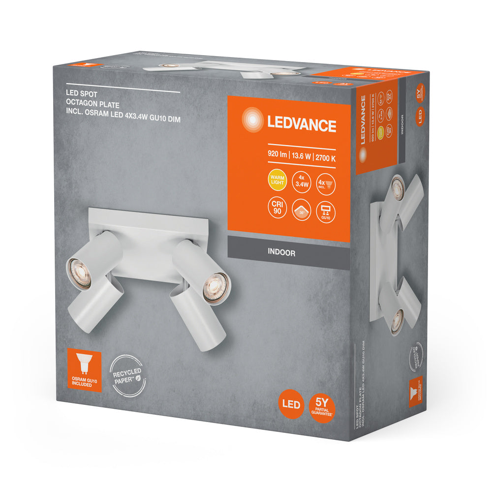 LED stropné svietidlo 13.60W IP20 2700K 36° – stropné LED svietidlo LEDVANCE