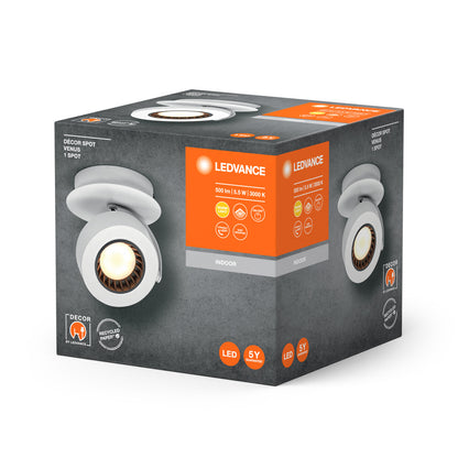 LED downlight 5.50W IP20 3000K 95° – zápustné LED svietidlo LEDVANCE