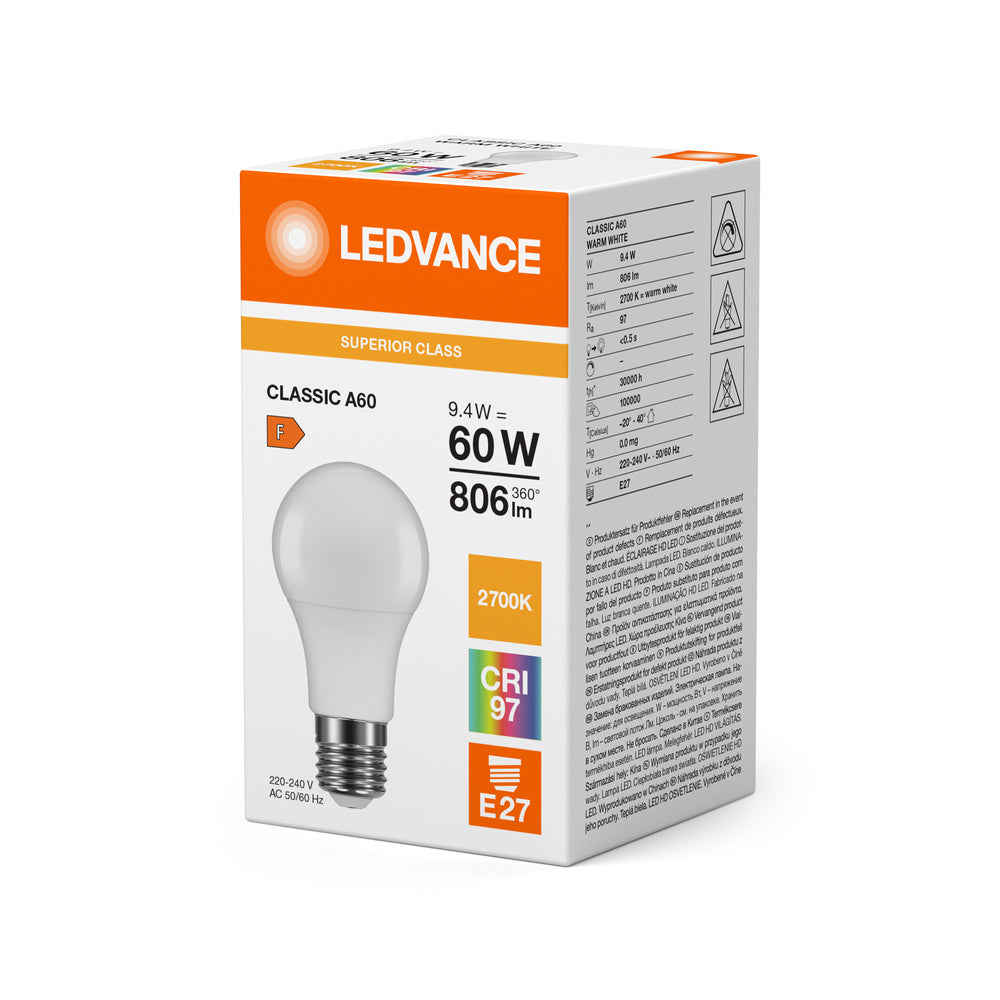 LED stropné svietidlo 9.4W IP20 2700K 180° – stropné LED svietidlo LEDVANCE