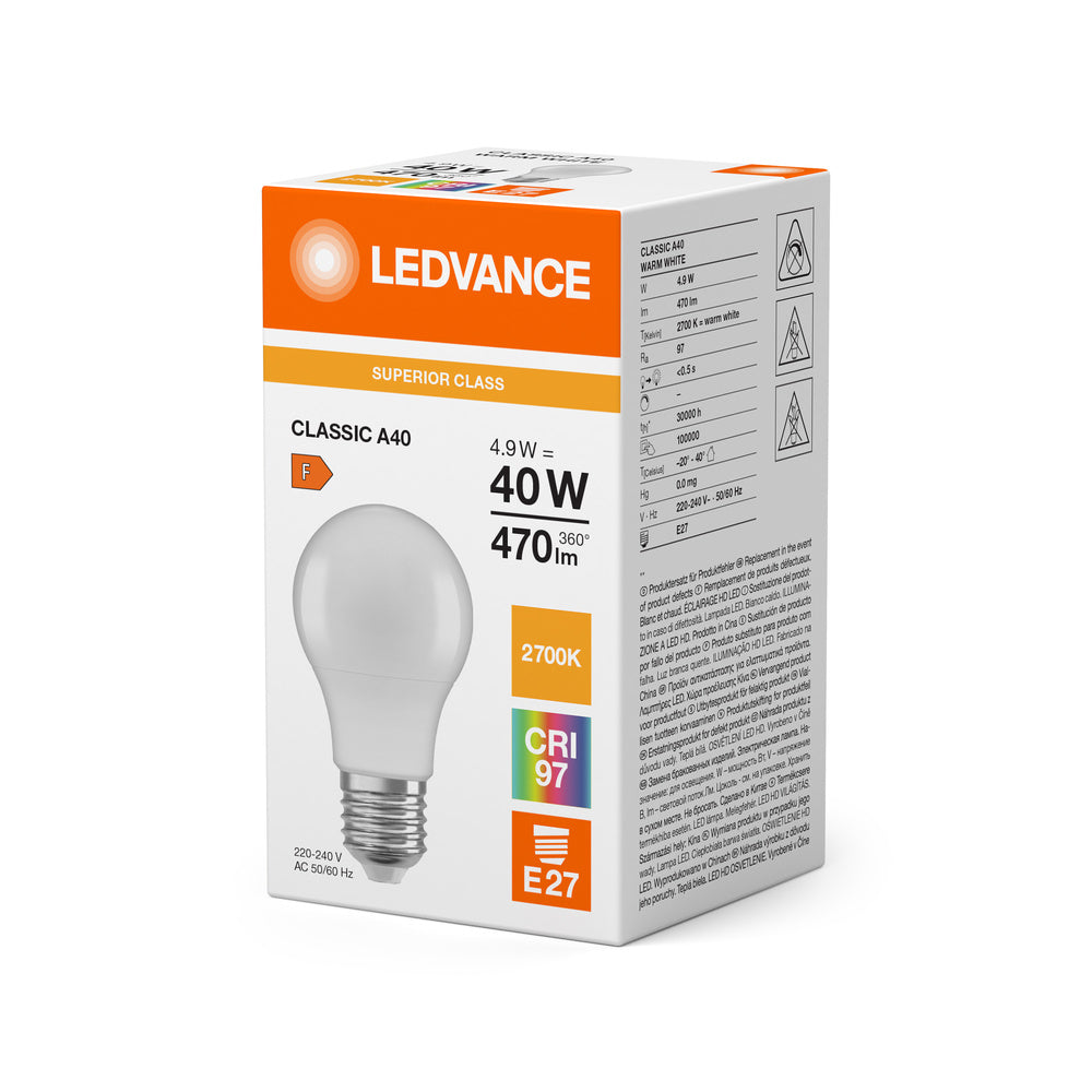 LED stropné svietidlo 4.9W IP20 2700K 180° – stropné LED svietidlo LEDVANCE
