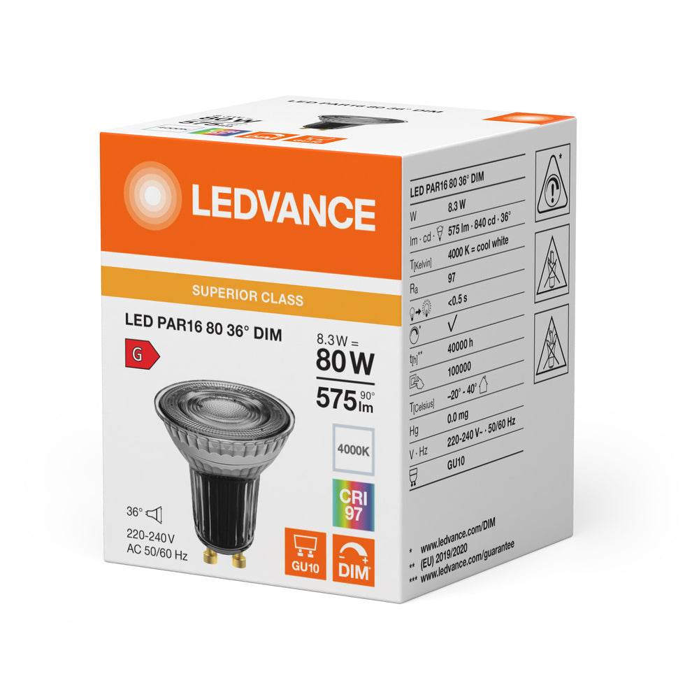 LED downlight 8.3W IP20 4000K 36° – zápustné LED svietidlo LEDVANCE