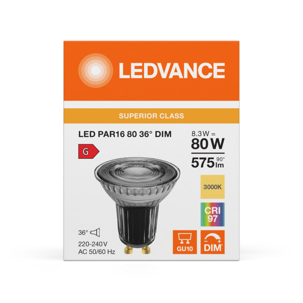 LED downlight 8.3W IP20 3000K 36° – zápustné LED svietidlo LEDVANCE