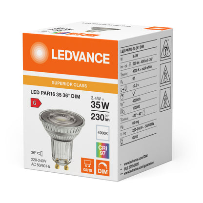LED downlight 3.4W IP20 4000K 36° – zápustné LED svietidlo LEDVANCE