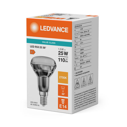 LED stropné svietidlo 1.5W IP20 2700K 36° – stropné LED svietidlo LEDVANCE