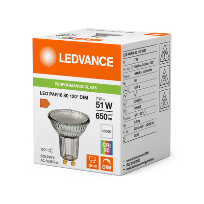 LED downlight 7W IP20 4000K 120° – zápustné LED svietidlo LEDVANCE