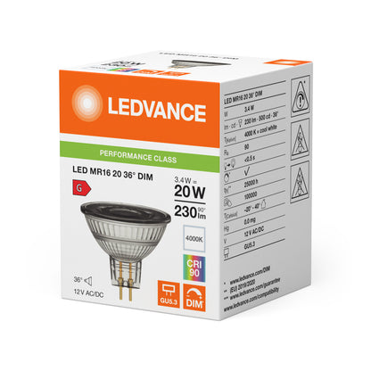 LED stropné svietidlo 3.4W IP20 4000K 36° – stropné LED svietidlo LEDVANCE
