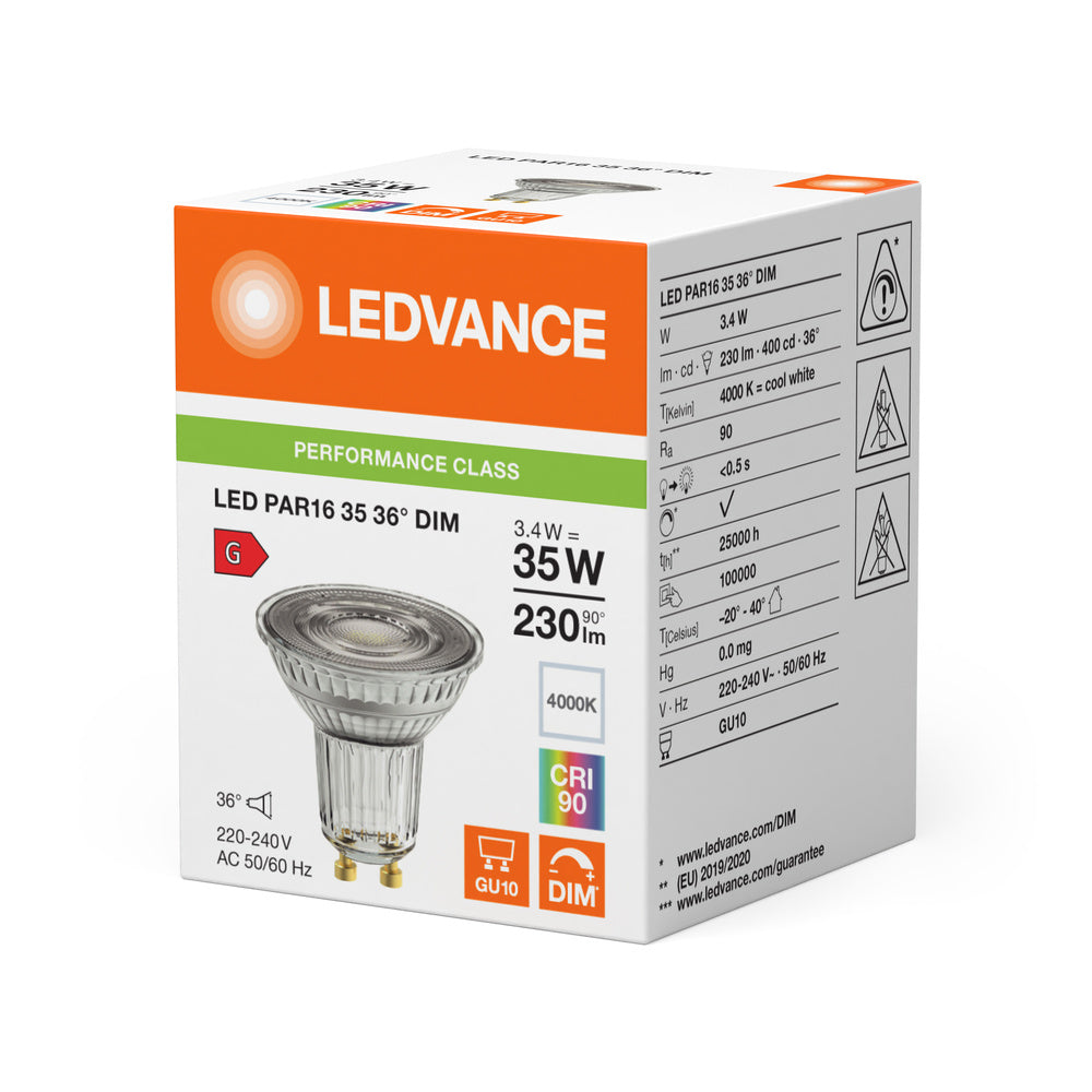 LED downlight 3.4W IP20 4000K 36° – zápustné LED svietidlo LEDVANCE