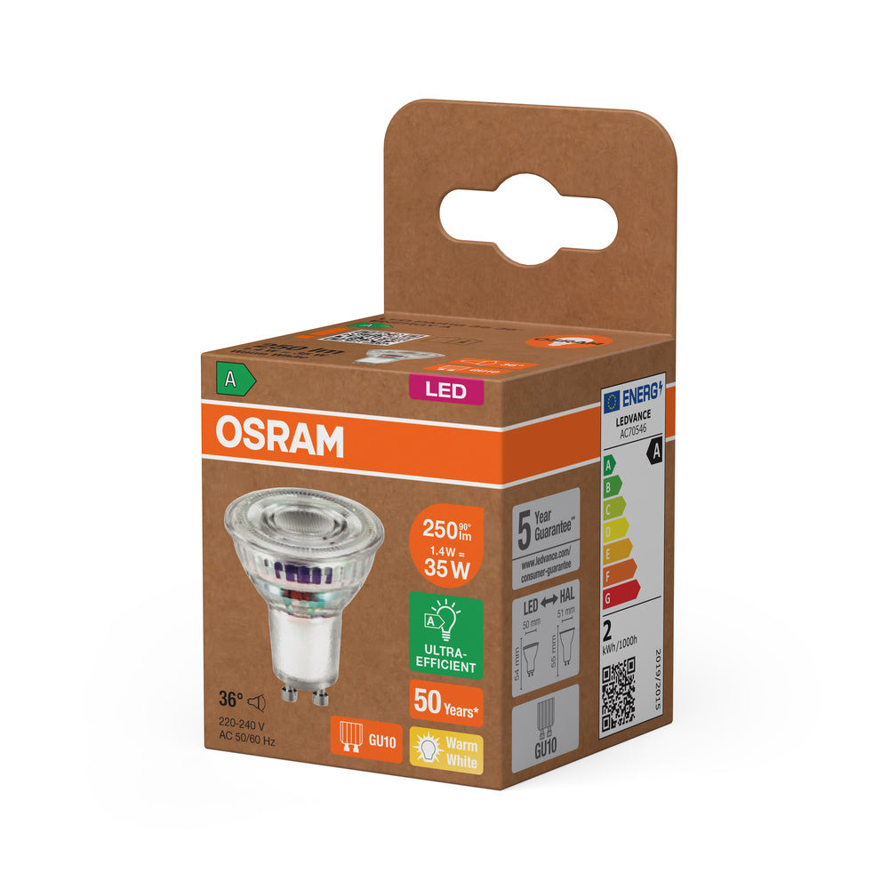 LED downlight 1.4W IP20 2700K 36° – zápustné LED svietidlo OSRAM