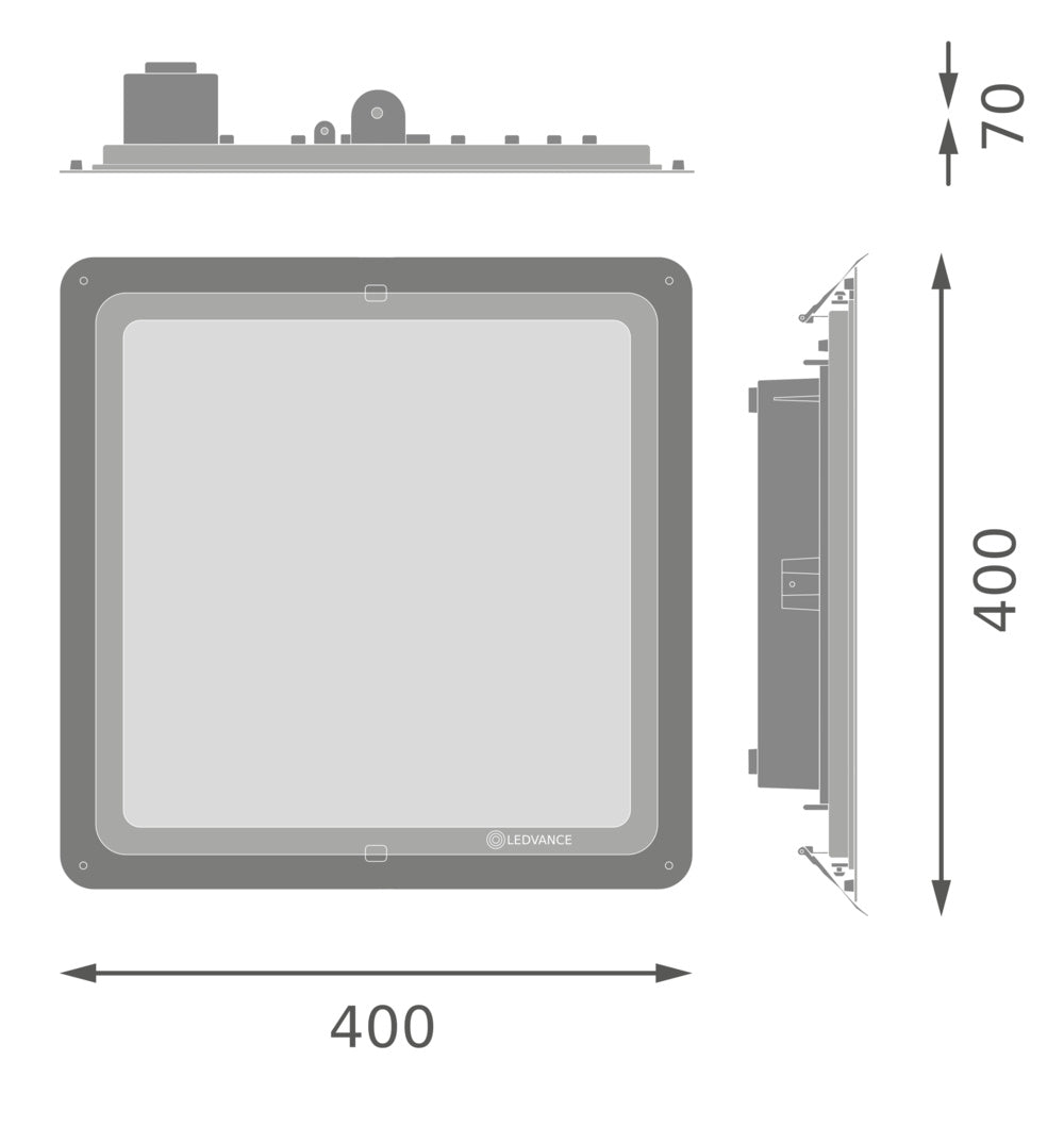 LED reflektor 95W IP66 4000K 110° – vonkajšie LED svietidlo LEDVANCE